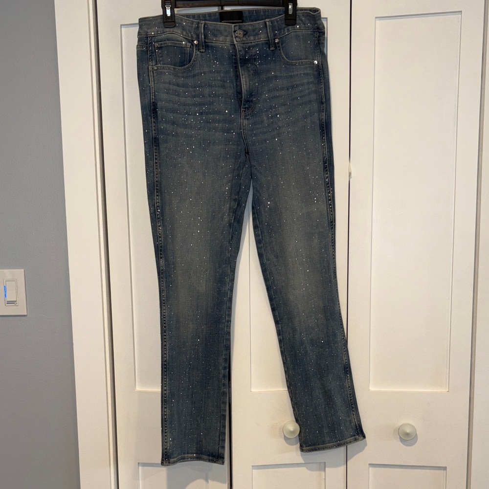 White House Black Market High Rise Blue Jeans